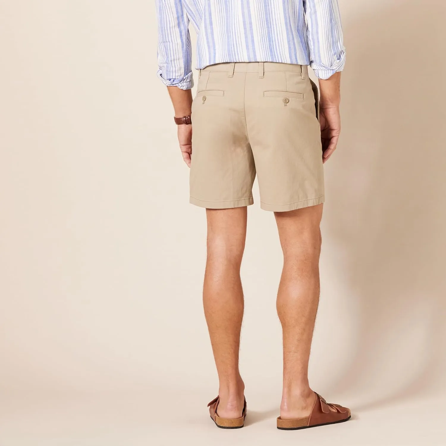 Amazon Essentials Men's Slim-Fit 7" Stretch Chino Short