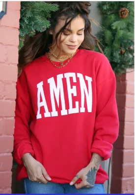 AMEN Soft Fleece Pullover