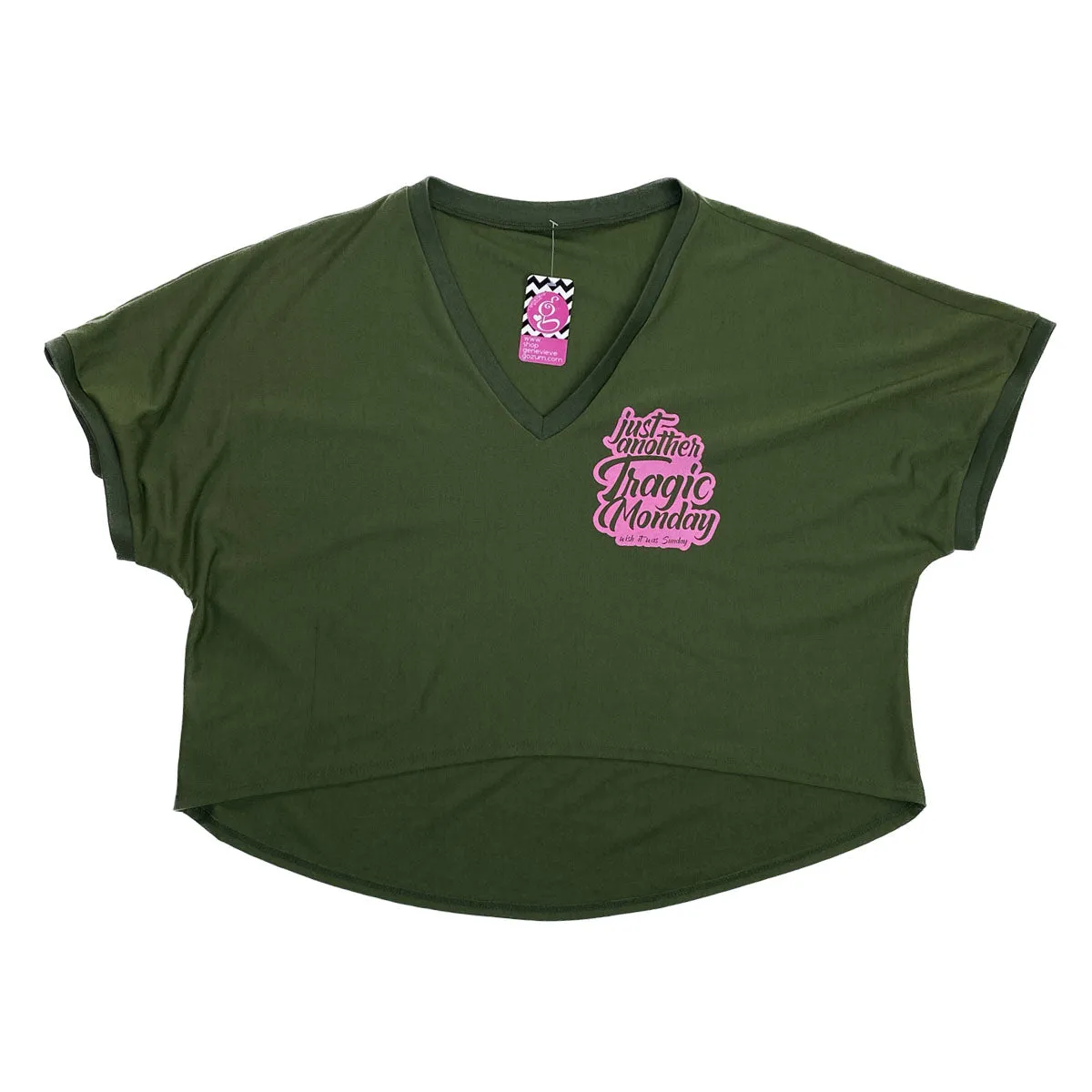Arts On Tee Deep V Pullover