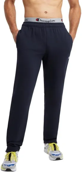 Champion Men's Sweatpants, Powerblend, Fleece, Open-bottom Sweatpants (Reg. Or Big & Tall)