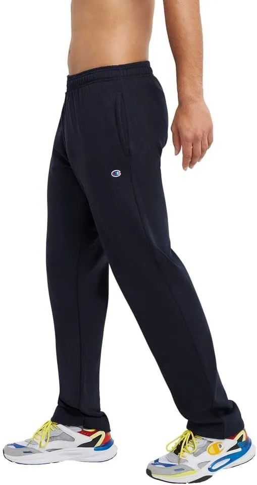 Champion Men's Sweatpants, Powerblend, Fleece, Open-bottom Sweatpants (Reg. Or Big & Tall)