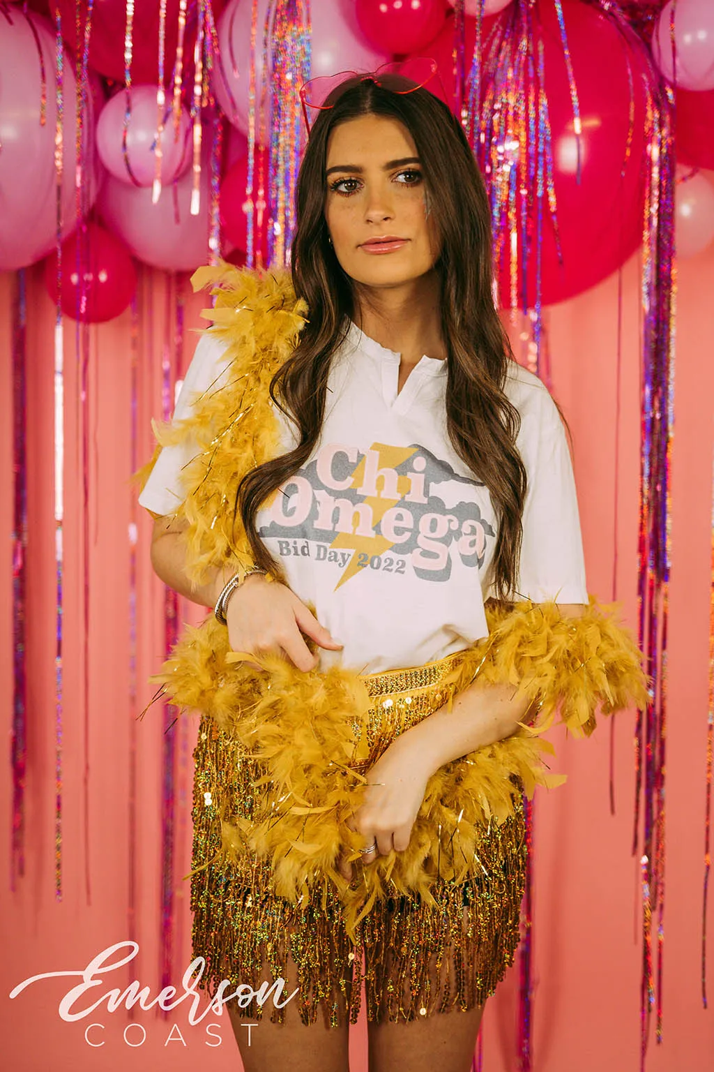Chi Omega We Got The Perfect Storm Bid Day Tee