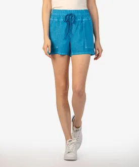 Christina Drawcord Linen Short - Final Sale