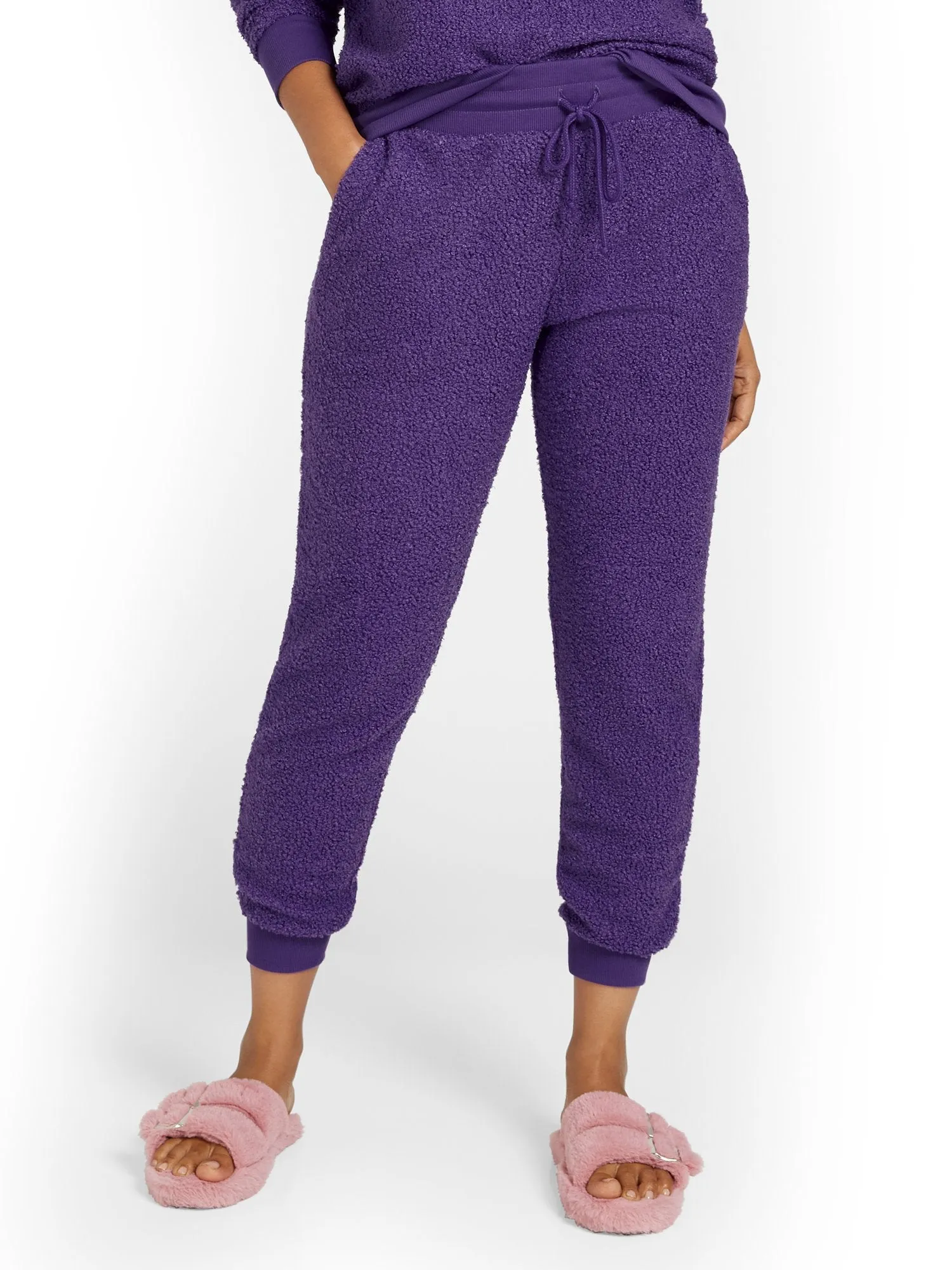 Cozy Teddy Jogger Pant