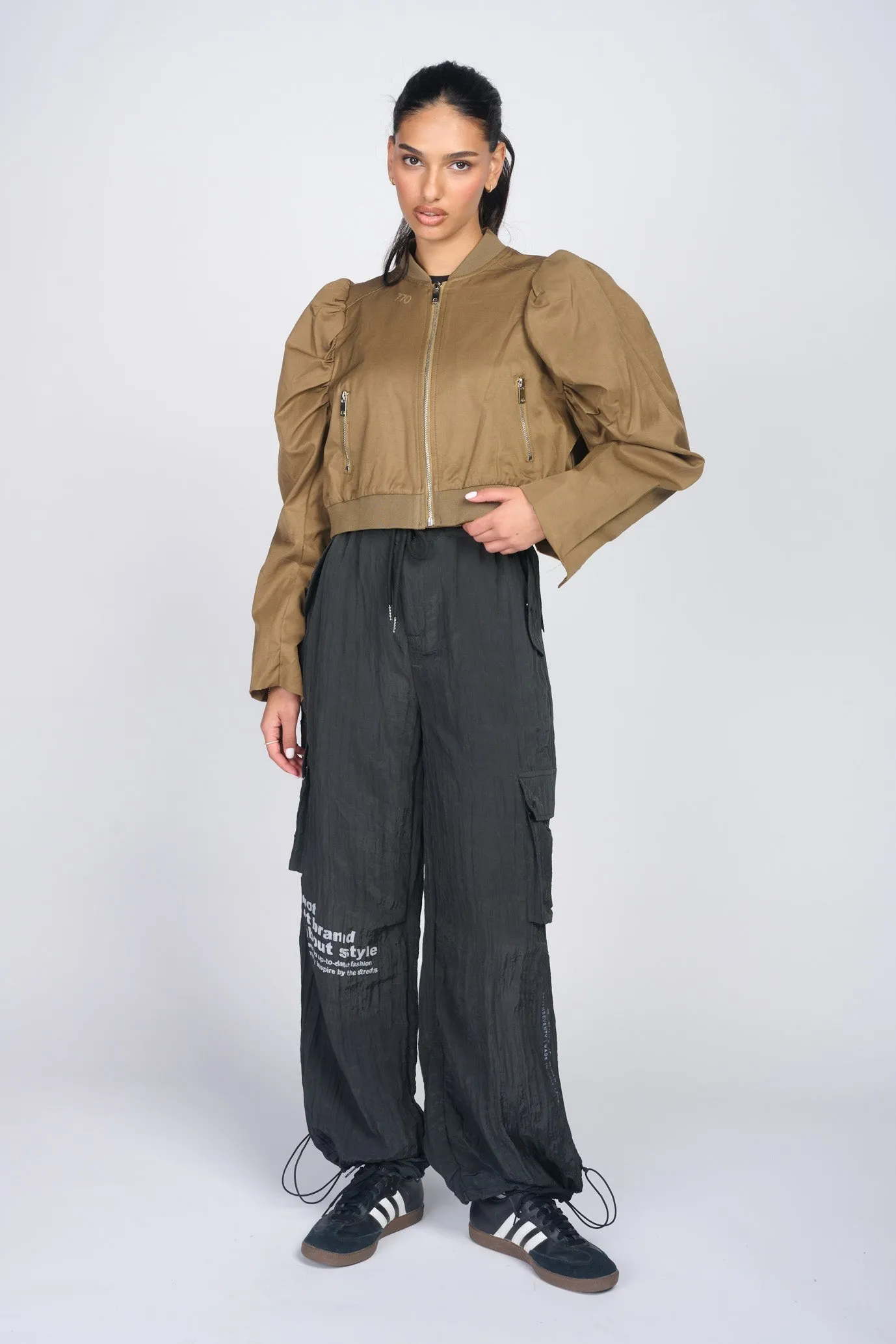 Cropped bomber jacket | ANGEL 770 JACKET