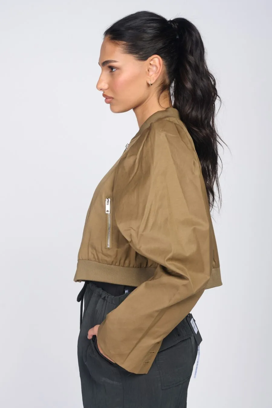 Cropped bomber jacket | ANGEL 770 JACKET