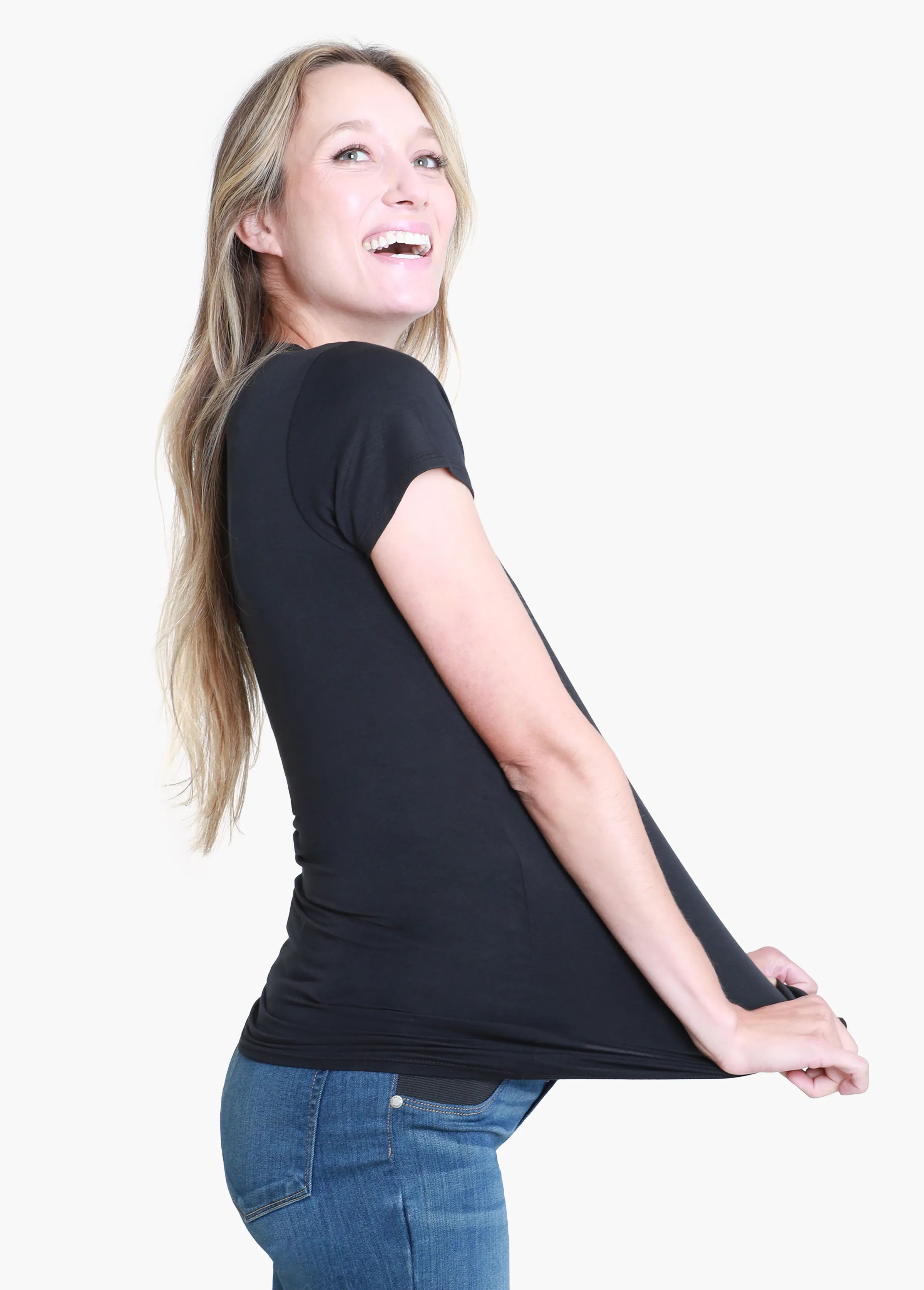 Essential V-Neck Maternity Tee