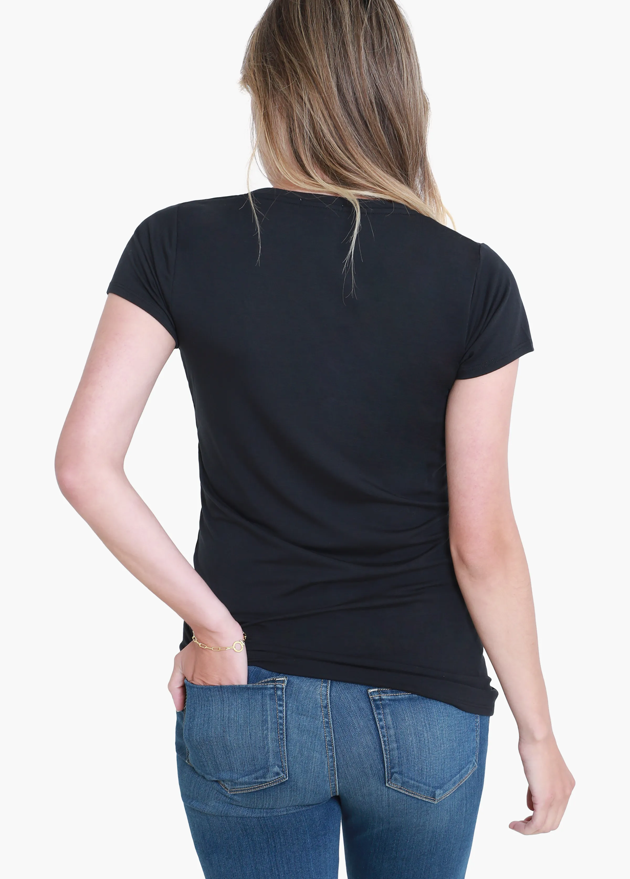 Essential V-Neck Maternity Tee