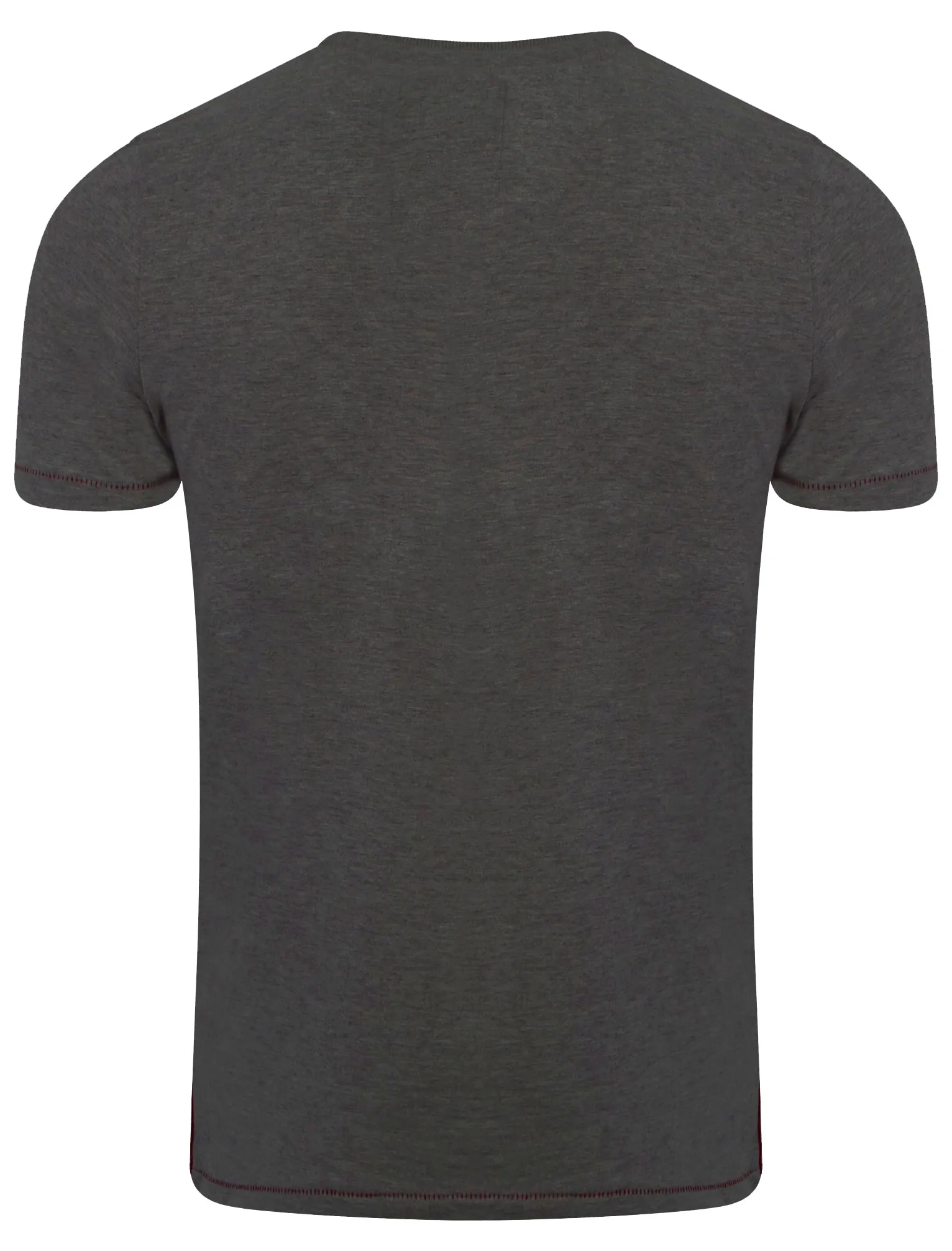 Essential V-neck T-shirt in Charcoal Marl - Tokyo Laundry