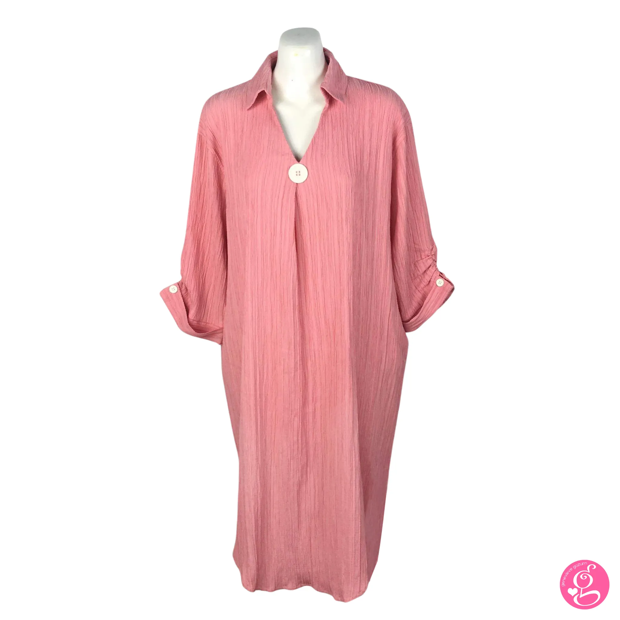 Fancy Crepe Easy Shirt Figure Friendly