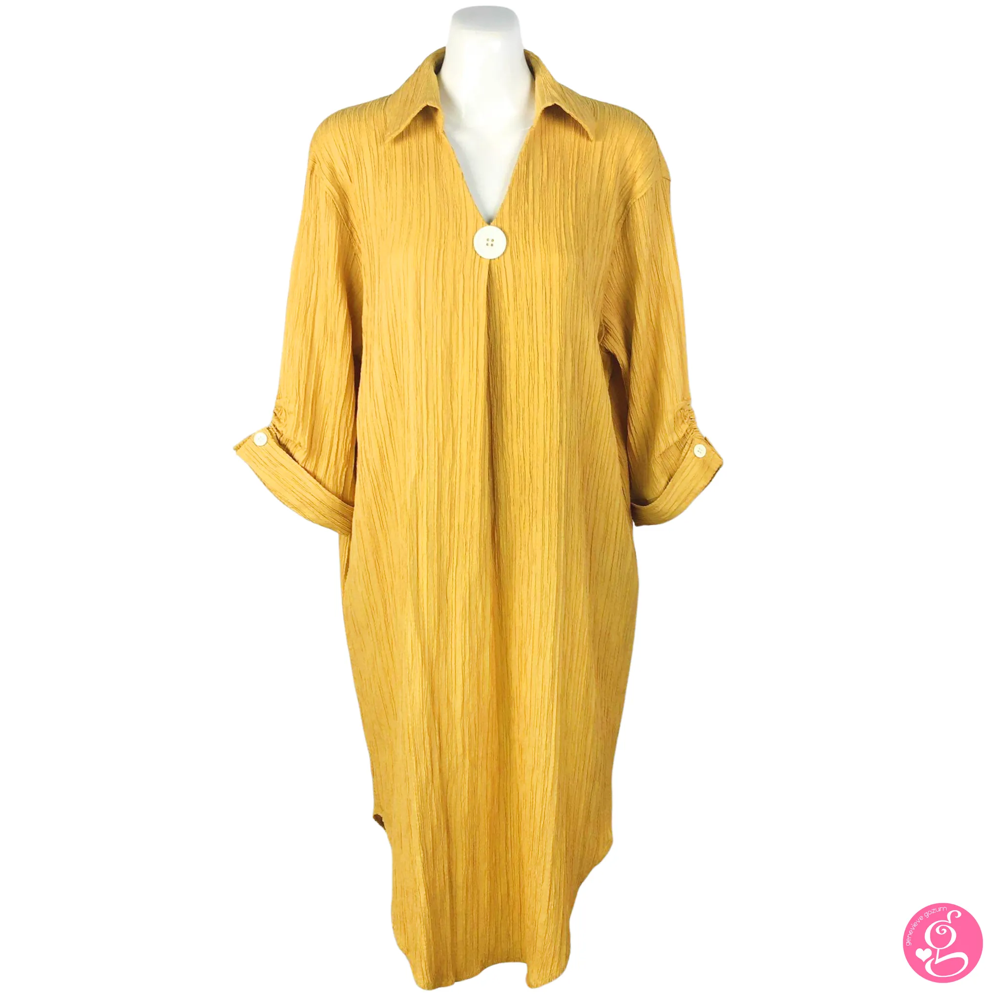 Fancy Crepe Easy Shirt Figure Friendly