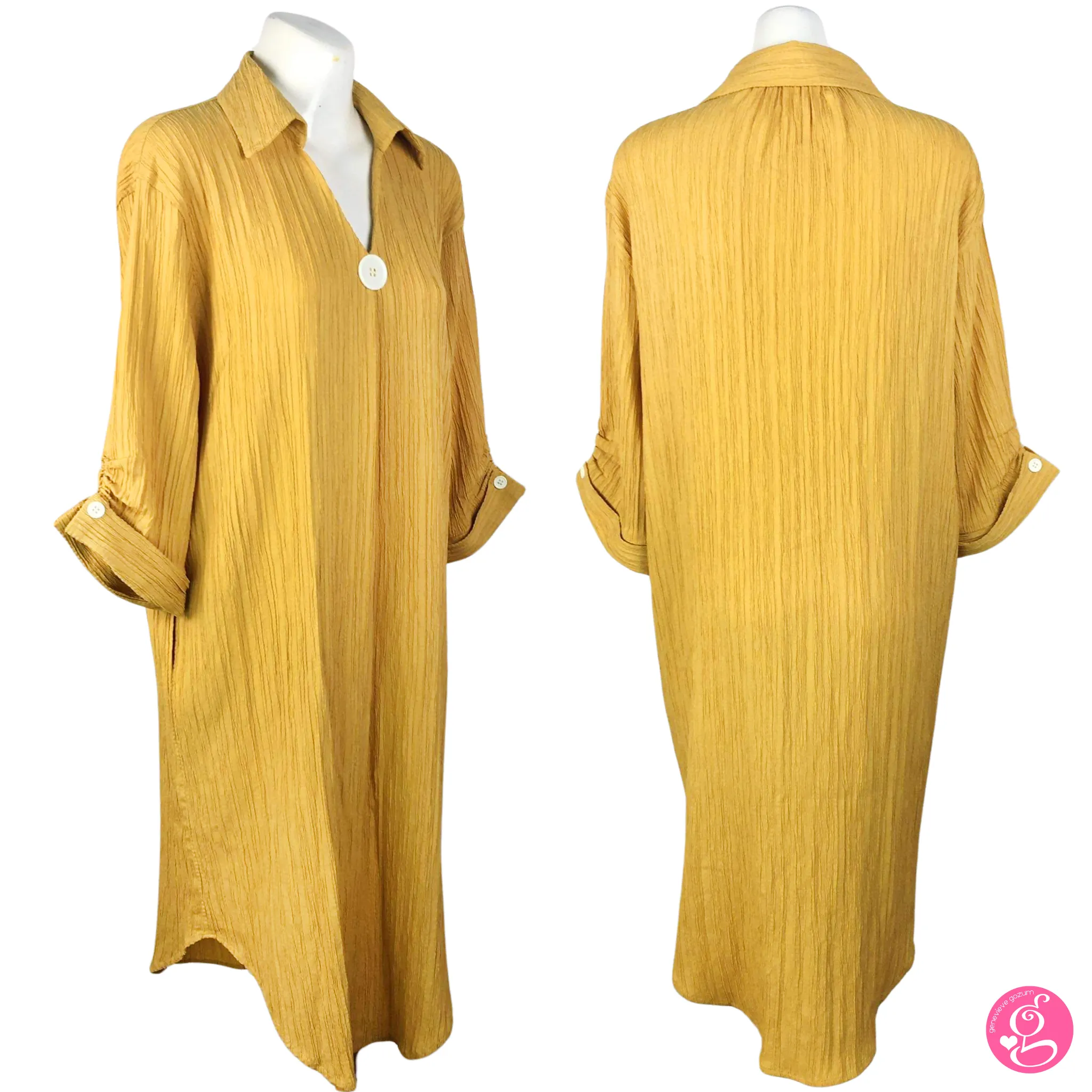 Fancy Crepe Easy Shirt Figure Friendly