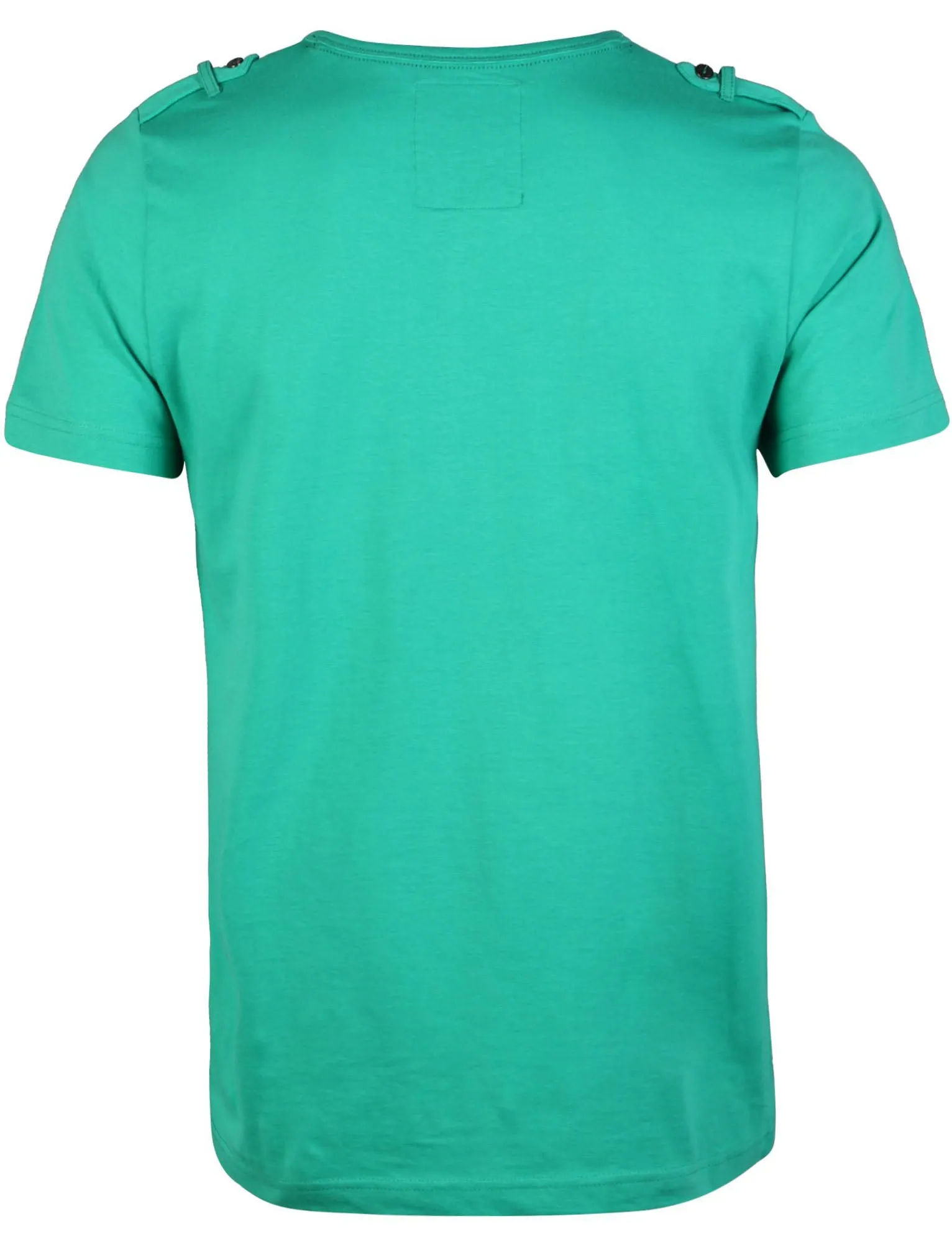 Fender Henley T-Shirt In Simply Green - Dissident