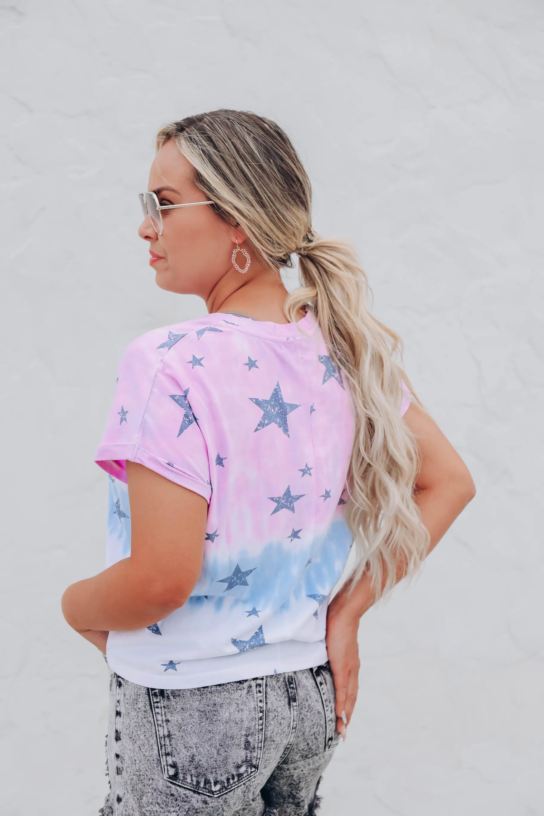 Gia Dip Dye Crop Top