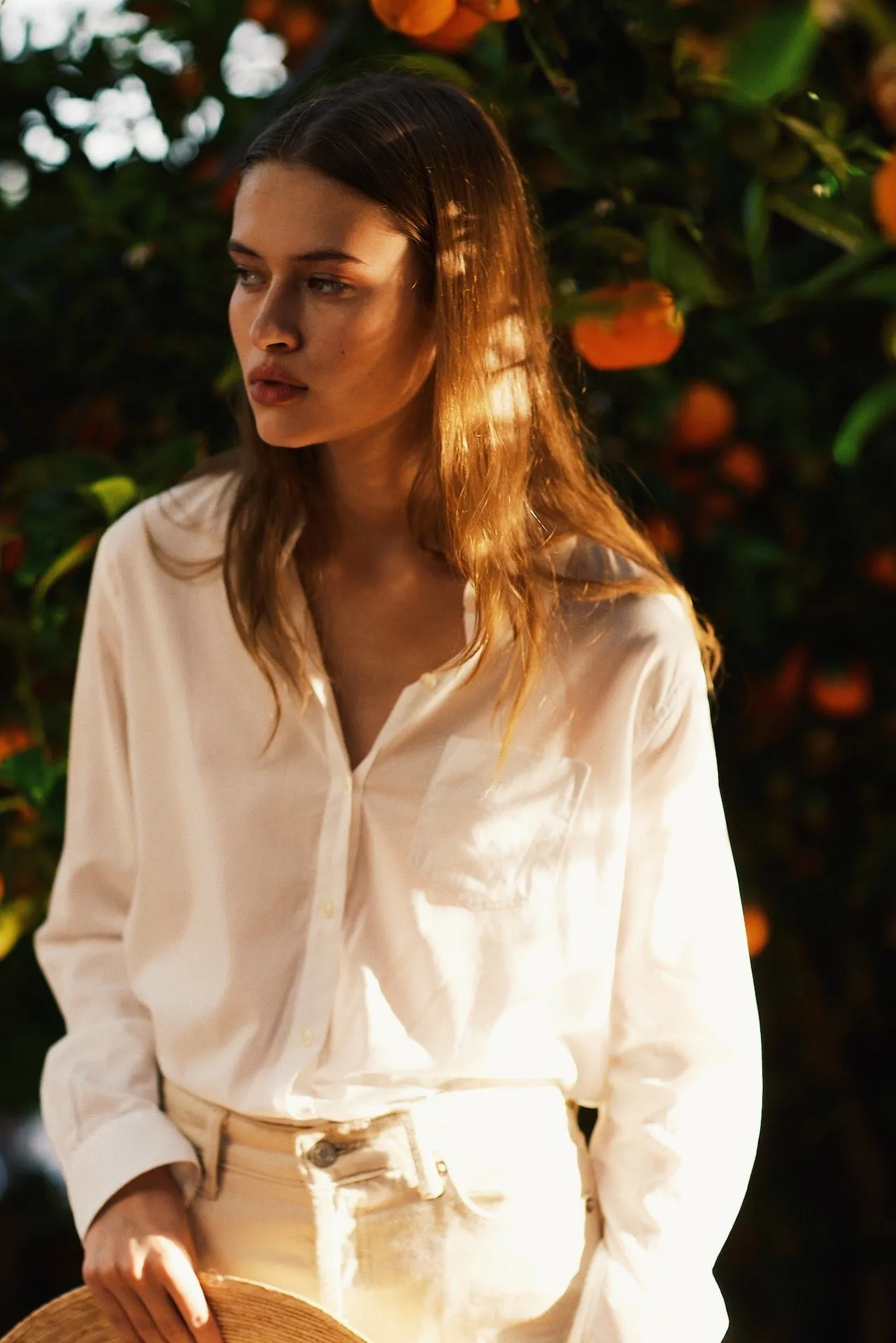 Grace Classic Shirt Antique White
