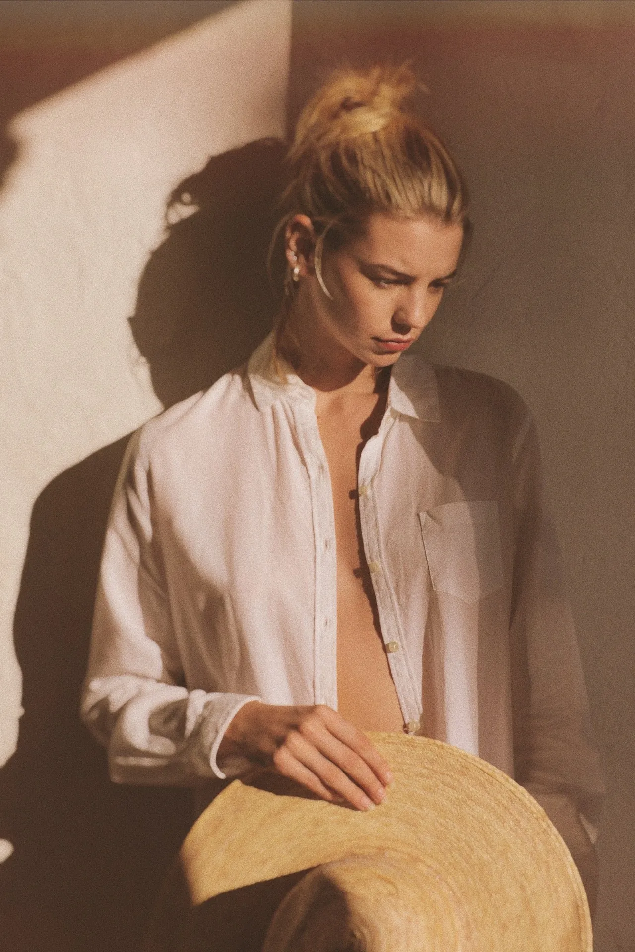 Grace Classic Shirt Antique White