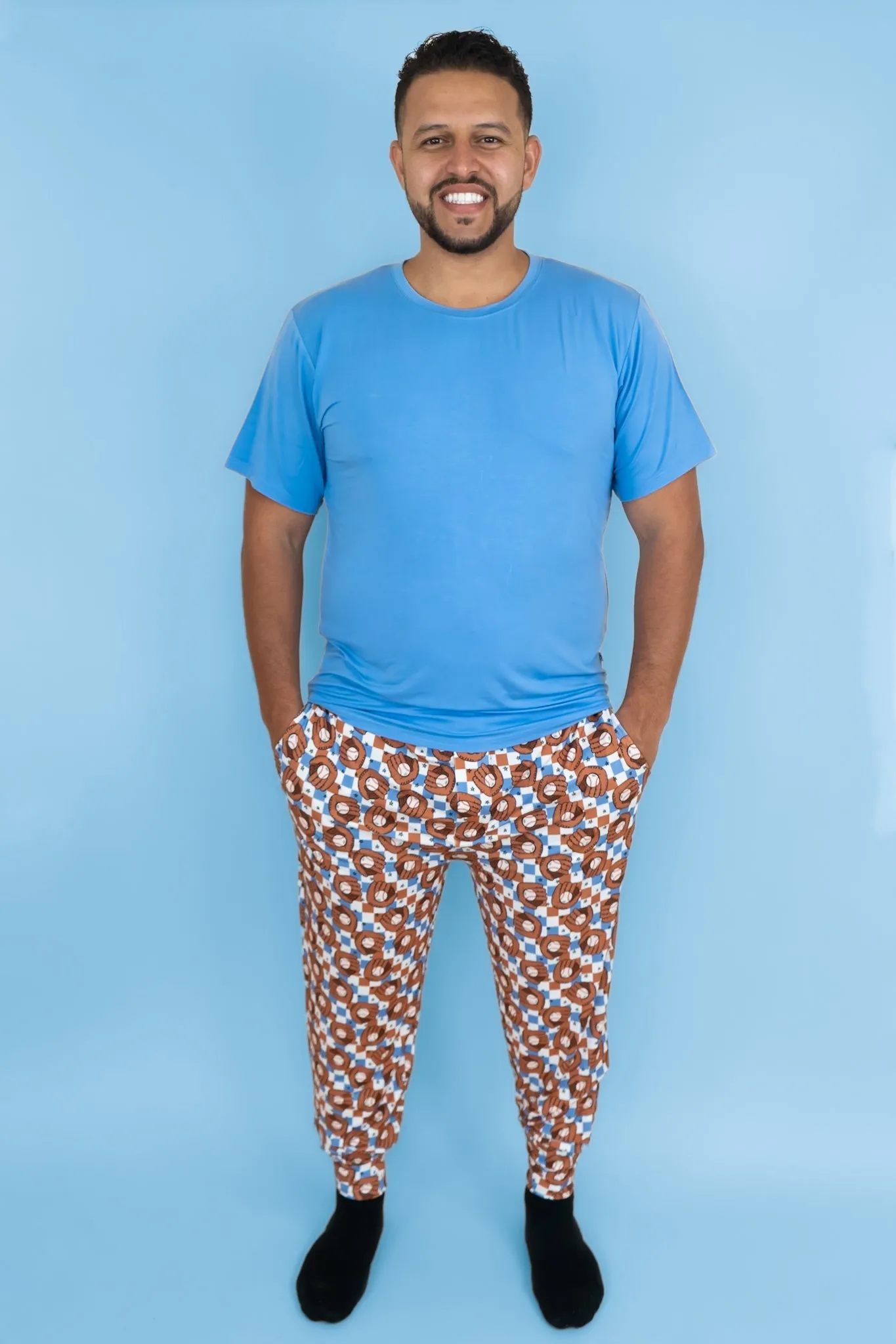 HEY BATTER BATTER CHECKERS DREAM MEN'S JOGGER PANTS