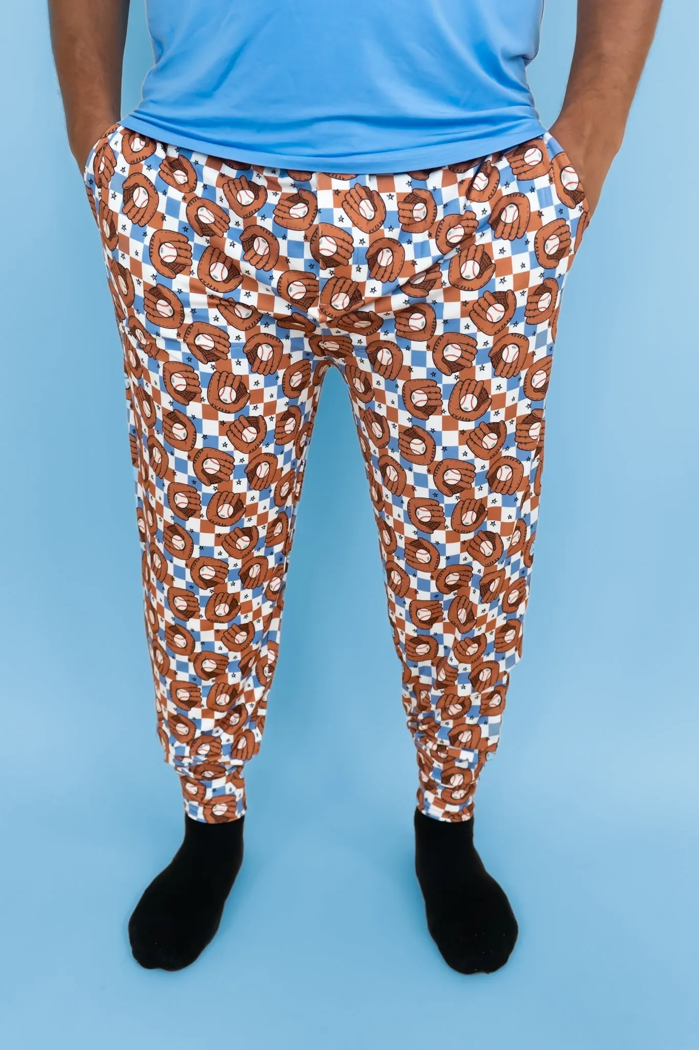 HEY BATTER BATTER CHECKERS DREAM MEN'S JOGGER PANTS