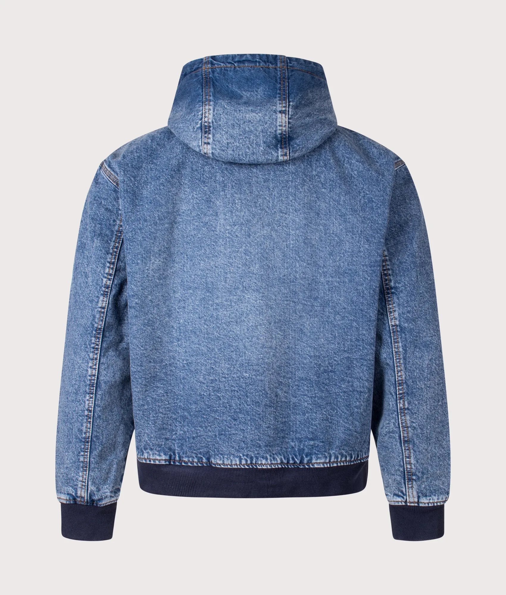 Hooded Denim Jacket