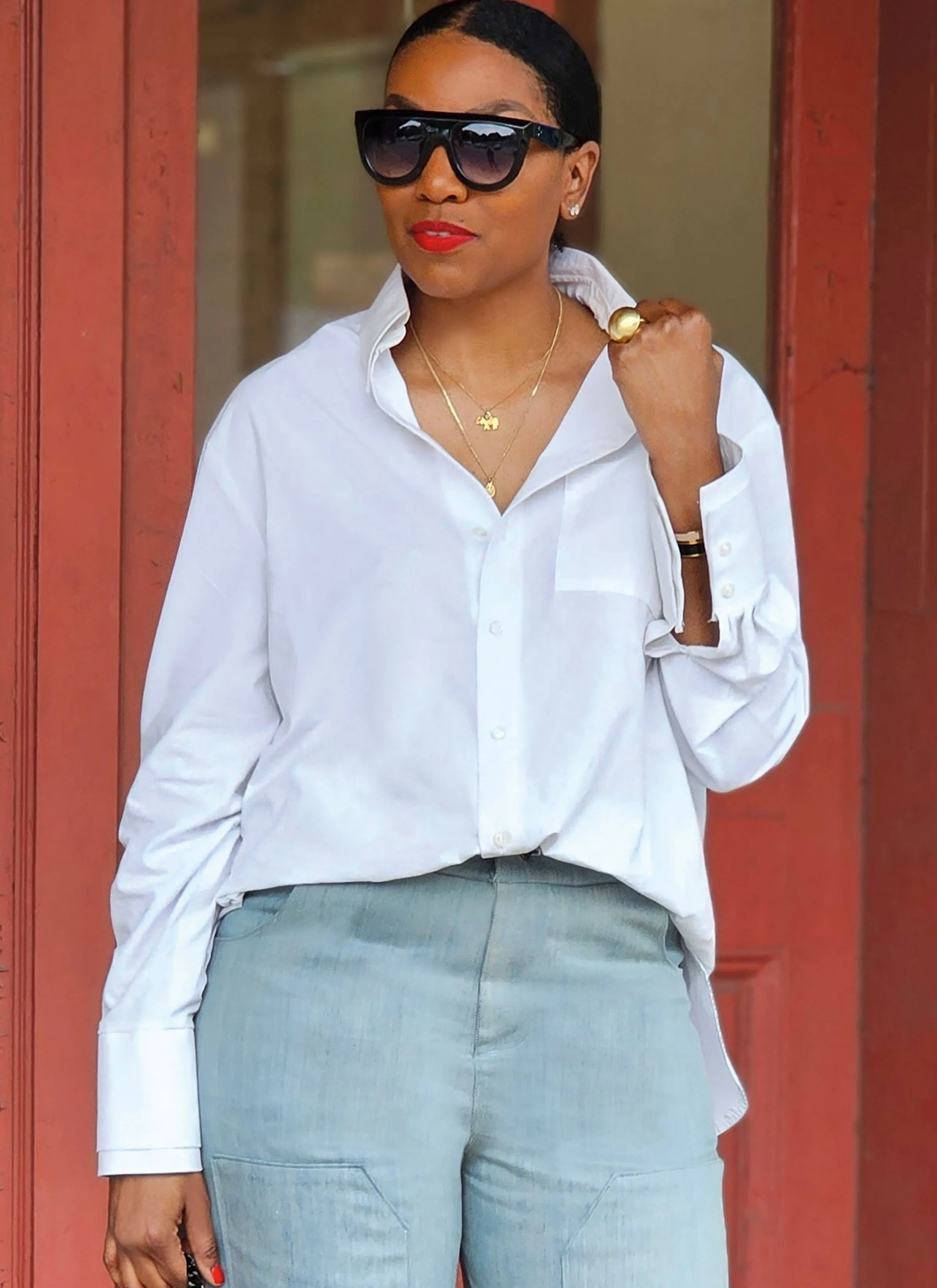 Know Me sewing pattern 2052  Shirt and Pants by Beaute' J'adore