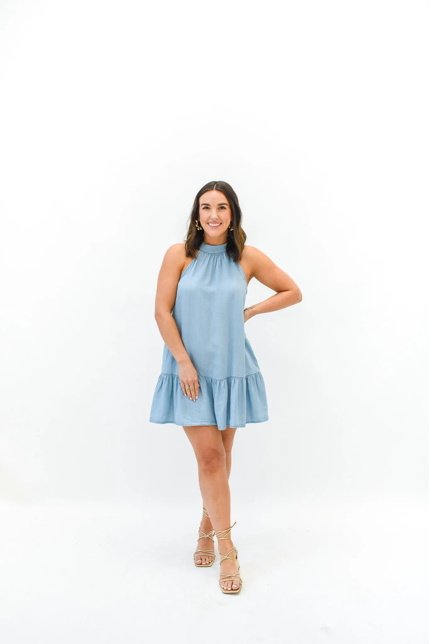 Laly Lively Mini Ruffle Dress