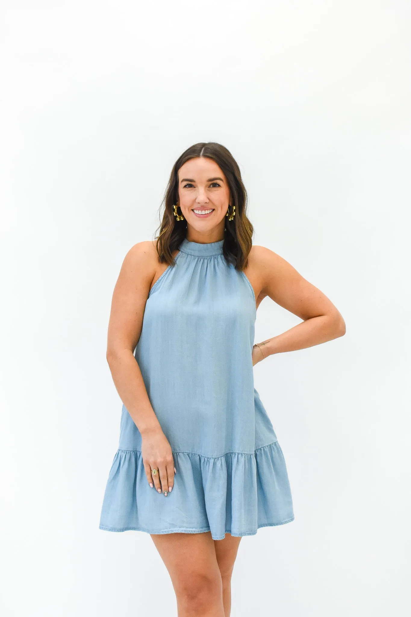 Laly Lively Mini Ruffle Dress