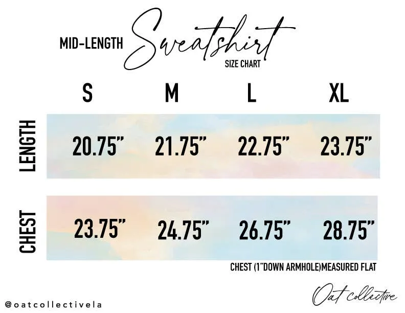 LOCAL Mid Graphic Sweatshirt: WHITE HEATHER