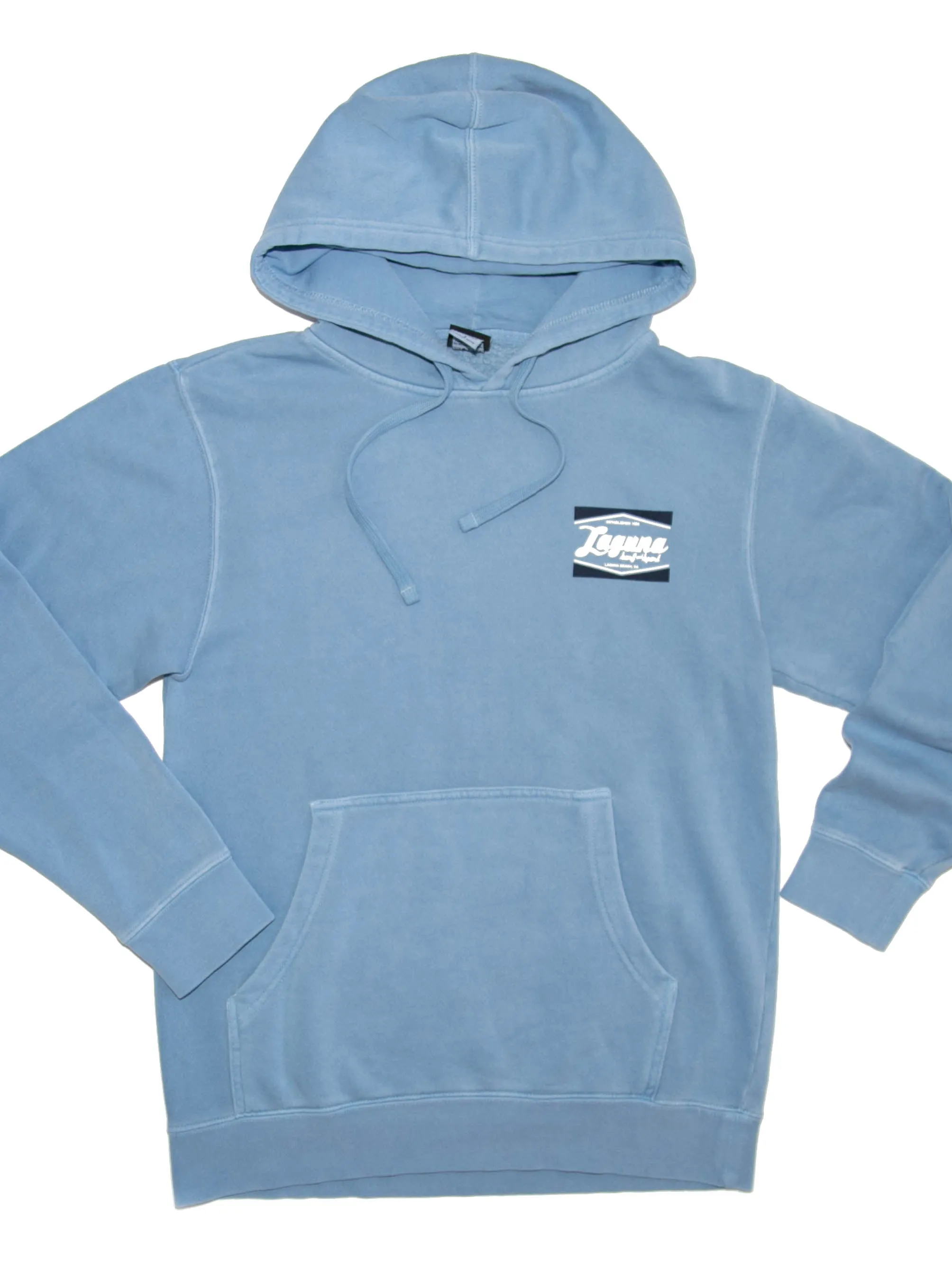 LSS CLASSIC BOX Adult Unisex Pigment-Dyed Pullover Hoodie