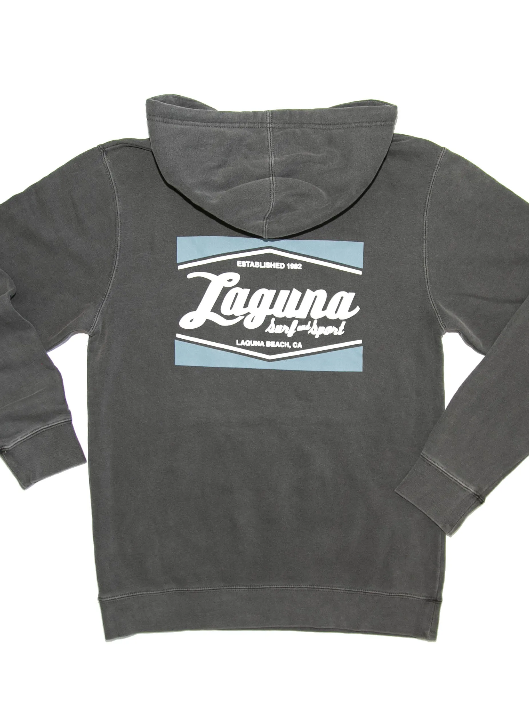LSS CLASSIC BOX Adult Unisex Pigment-Dyed Pullover Hoodie