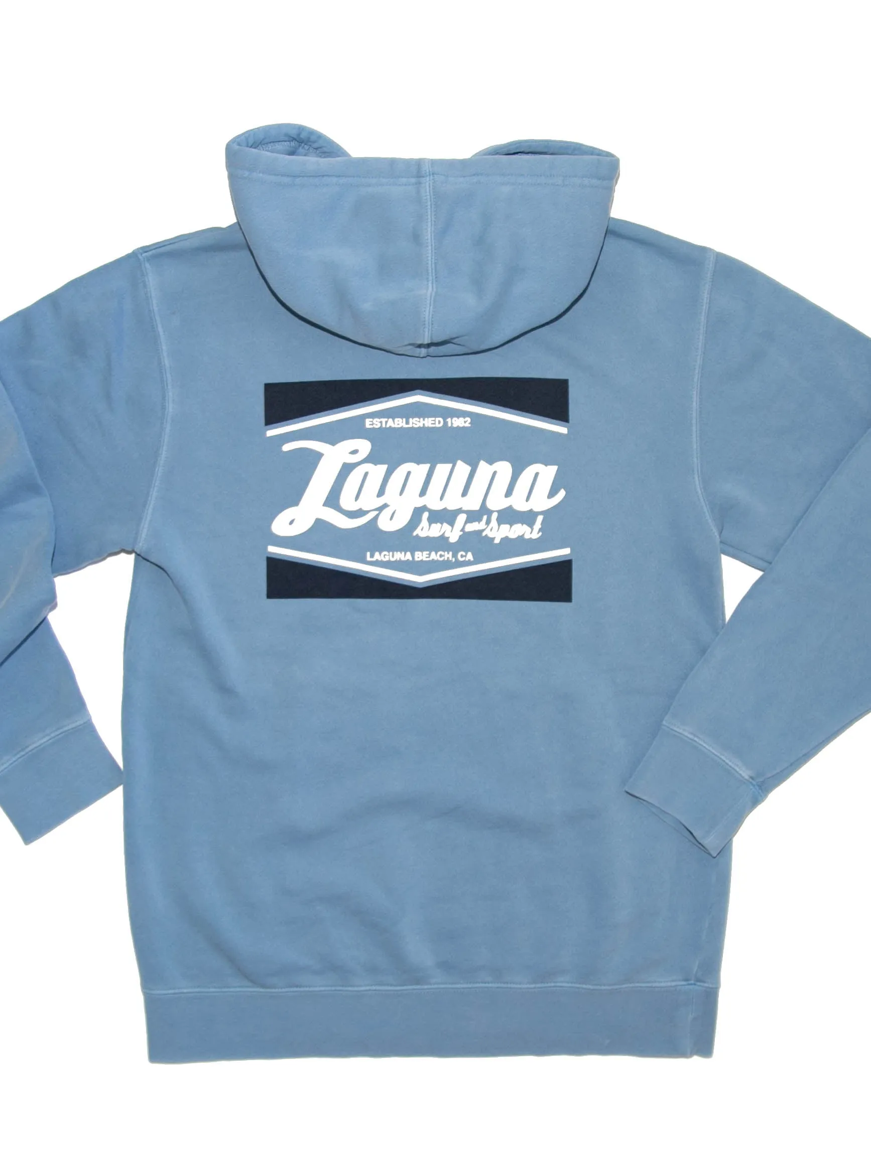 LSS CLASSIC BOX Adult Unisex Pigment-Dyed Pullover Hoodie