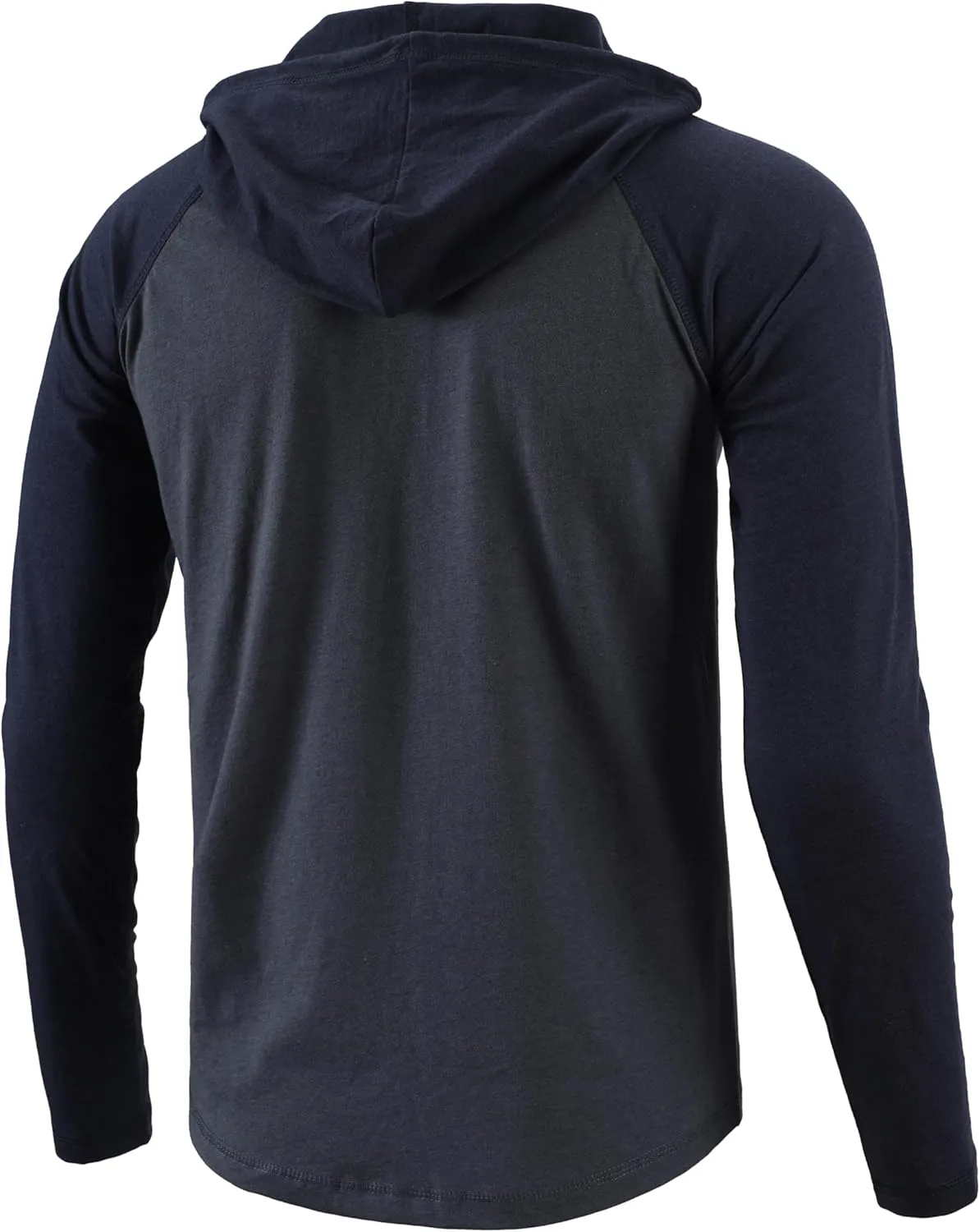 Mens Hoodies Shirt Casual Athletic Workout Fashion Hooded Lightweight Jersey Sweatshirt Long Sleeve with Drawstring