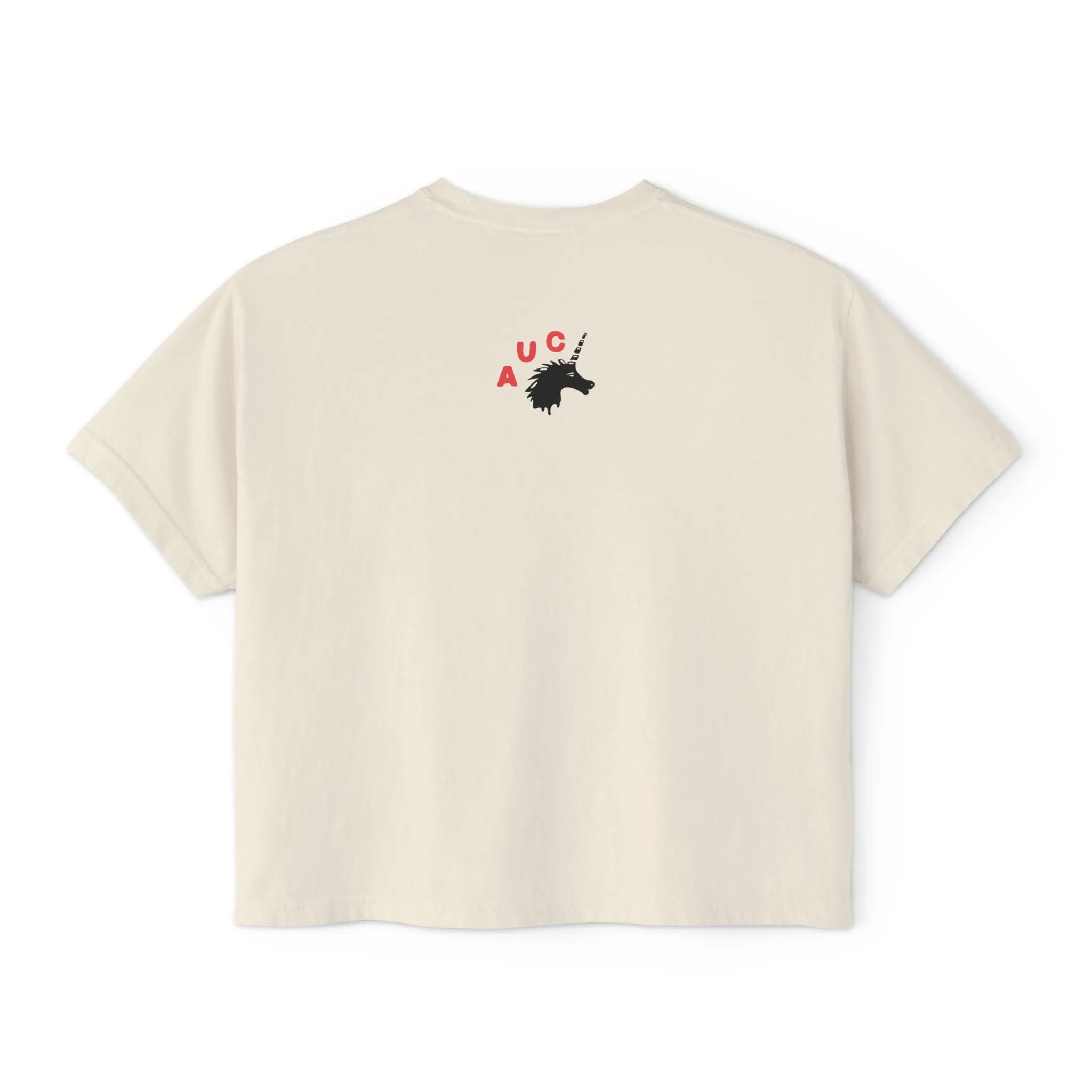 MF Doom - Semi-Crop Boxy Tee - Women's