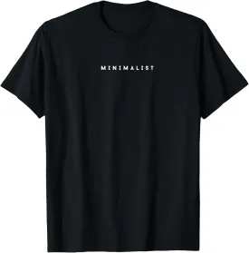 Minimalist Aesthetic Design Simple Apparel T-Shirt