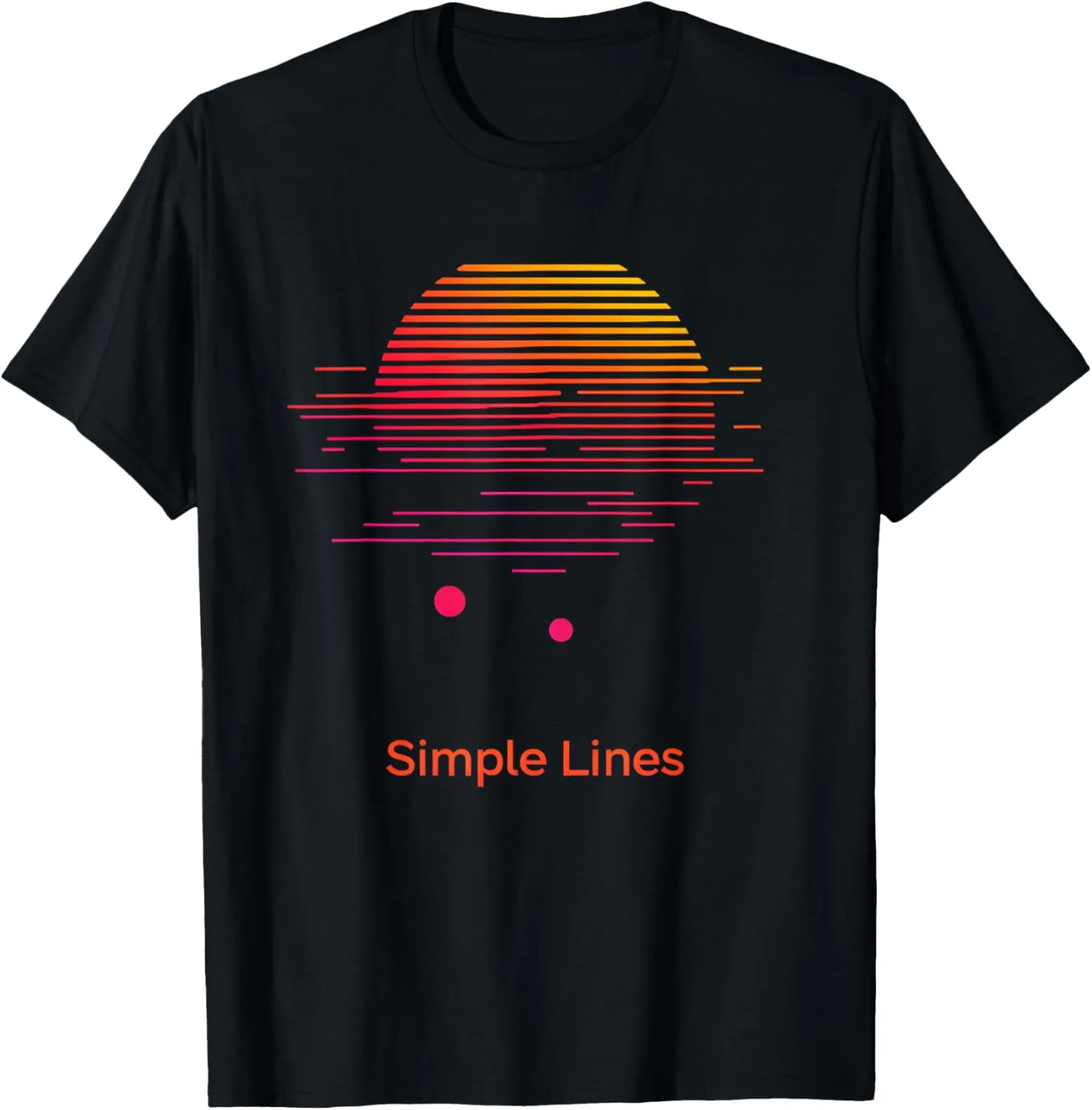 Minimalist Art  Simple Lines and Abstract Shapes T-Shirt