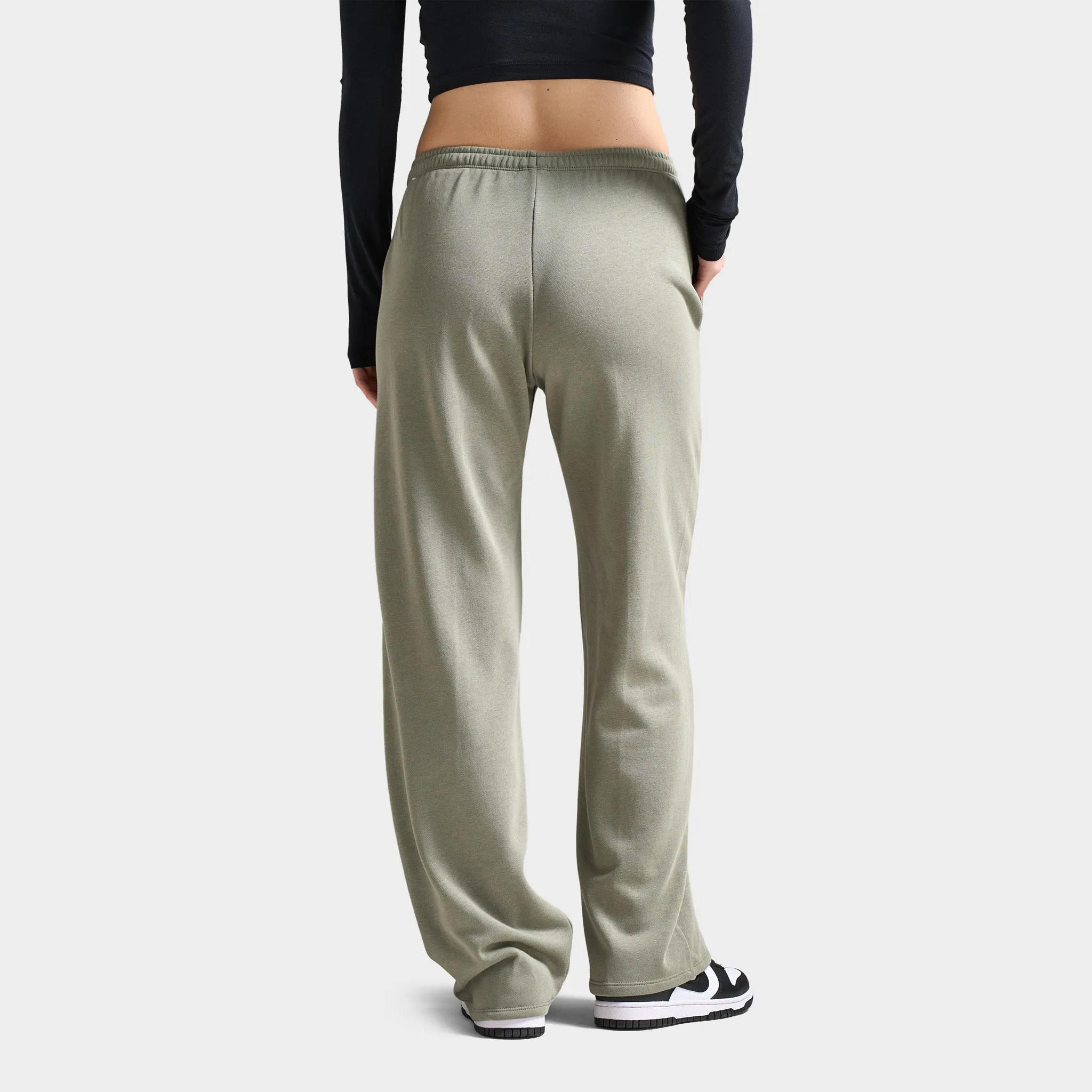 Nike Women's Mid-Rise Chill Terry Sweatpants Light Army / Sail