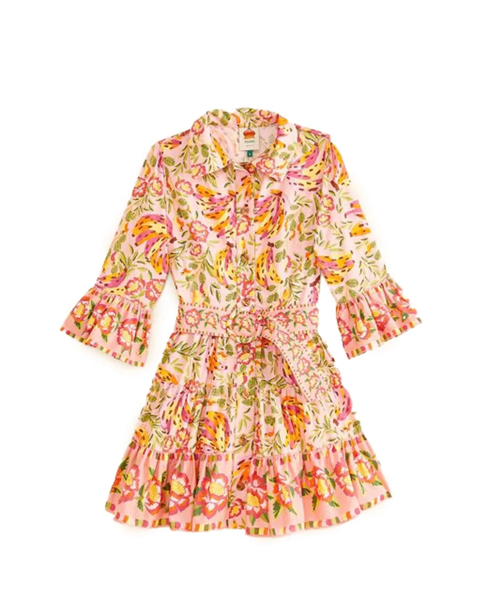 Painted Bananas Pink Mini Dress