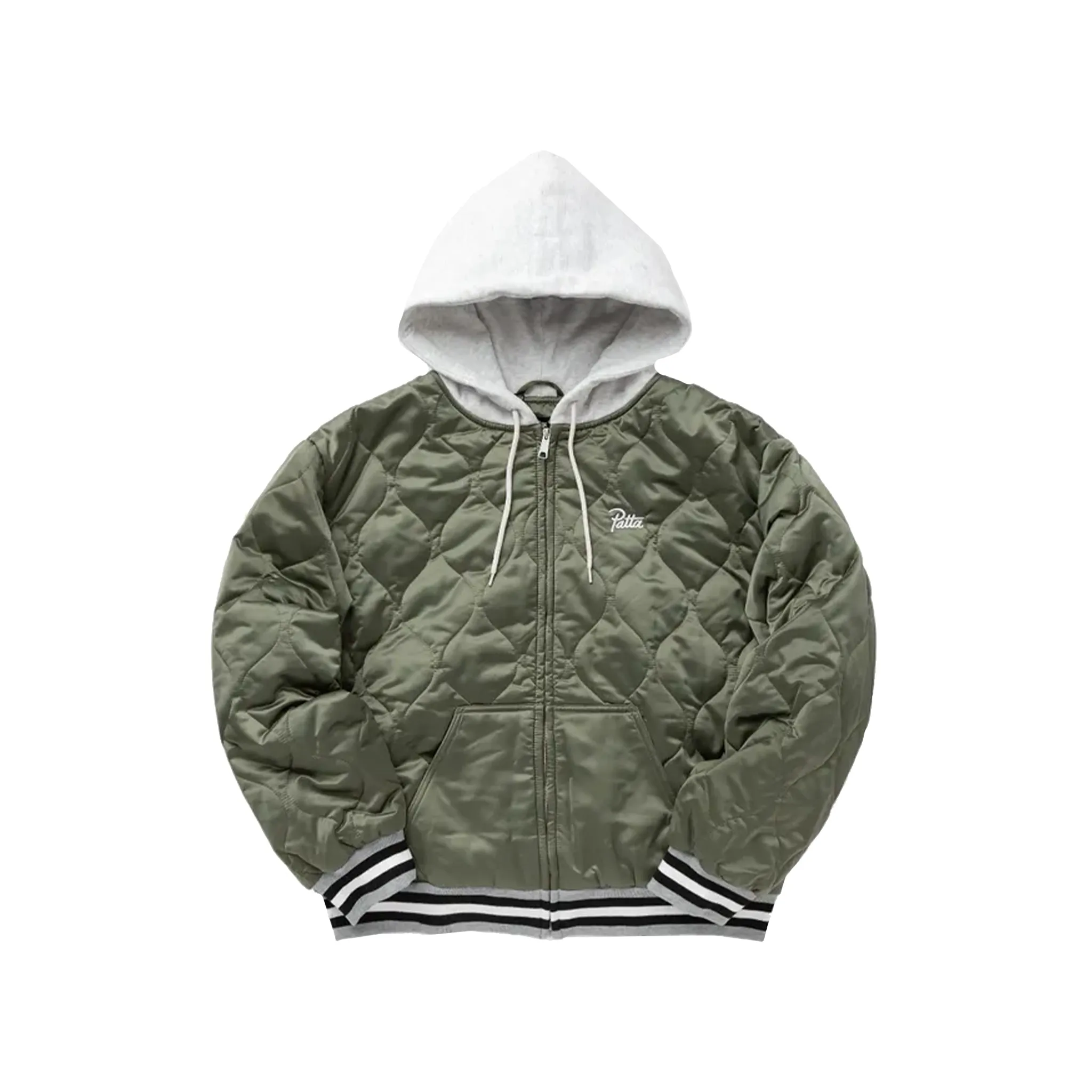 Patta Hooded Bomber Jacket Beetle