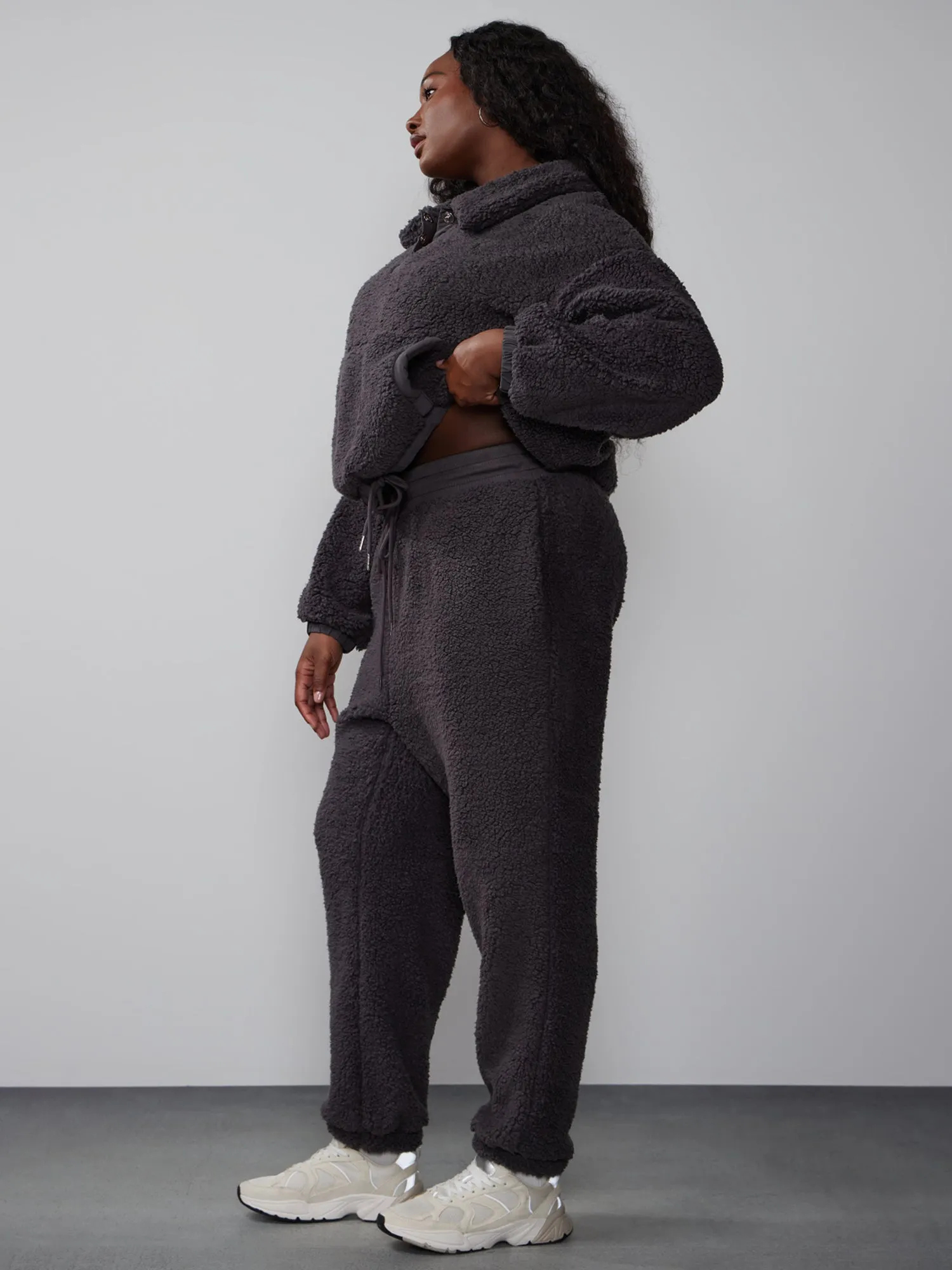 Plus Sherpa Jogger Pant