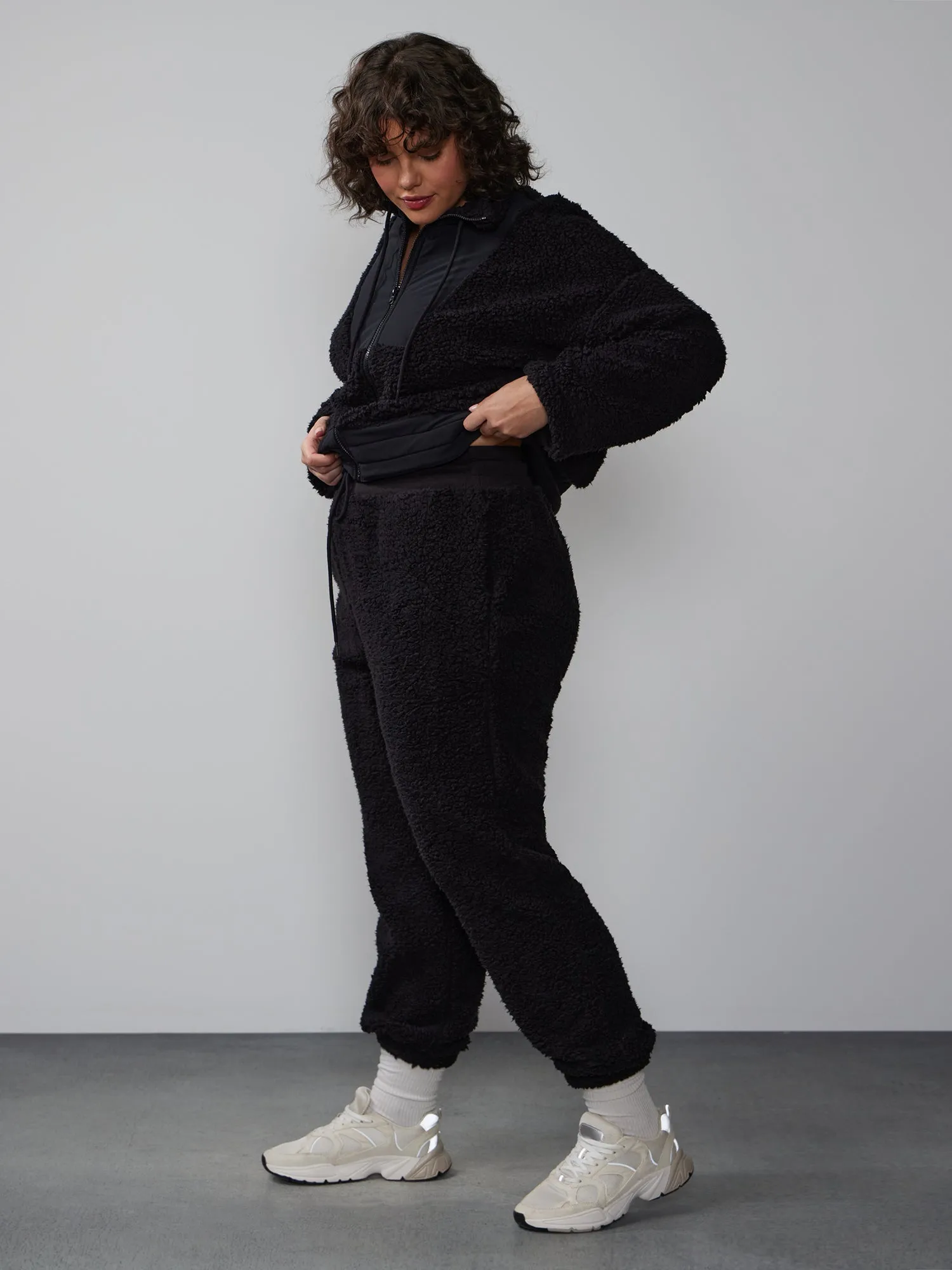 Plus Sherpa Jogger Pant