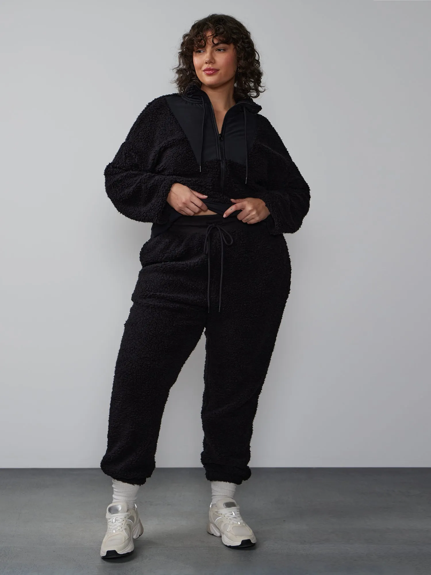 Plus Sherpa Jogger Pant