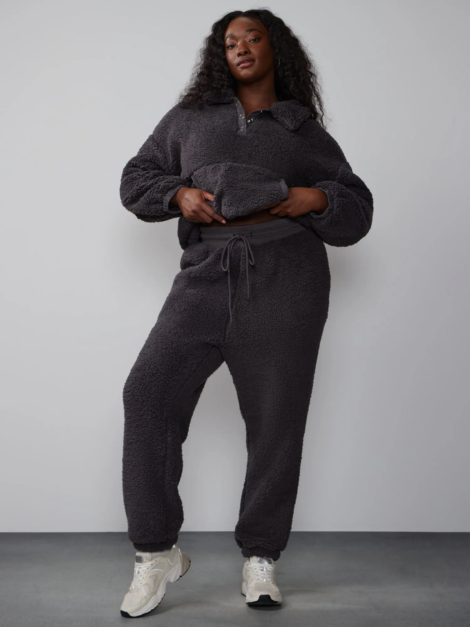 Plus Sherpa Jogger Pant