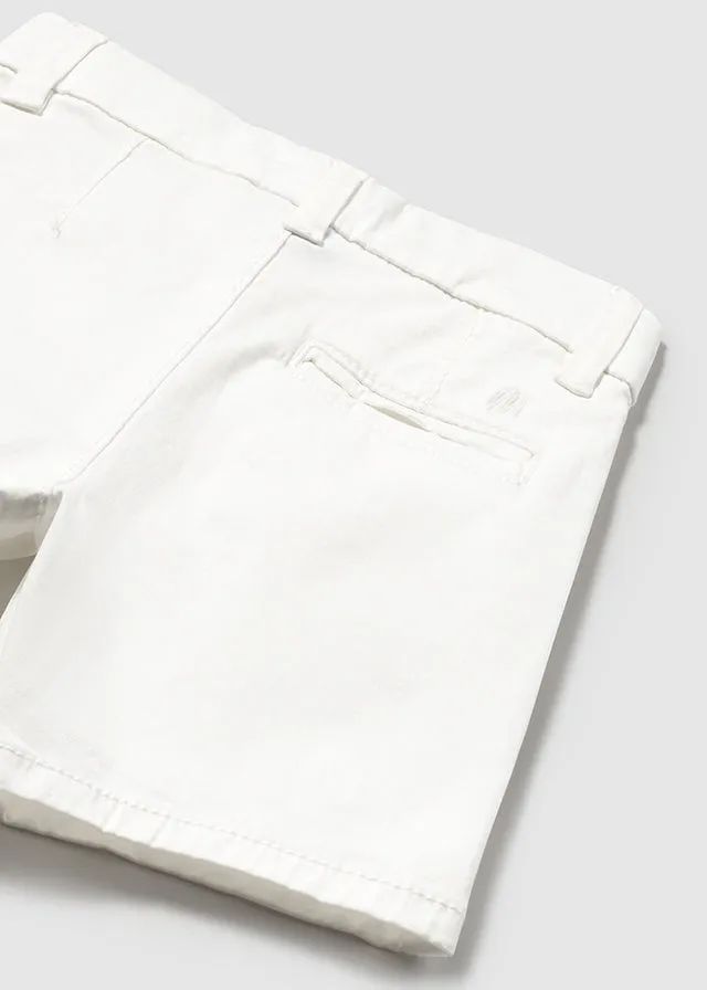 PRE-ORDER SS25 Mayoral Toddler Boys Basic Polo Top and Twill Chino Shorts Set