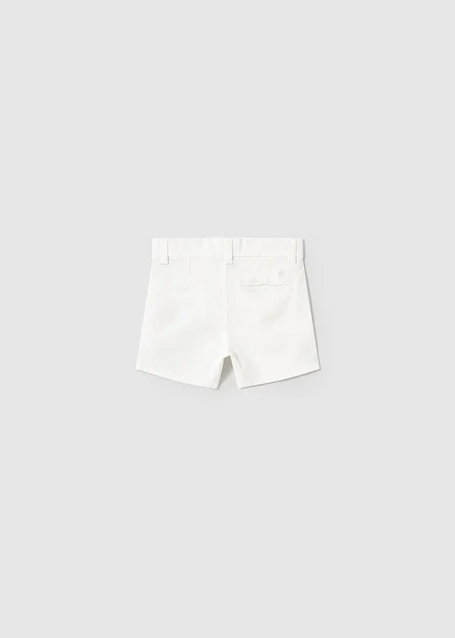 PRE-ORDER SS25 Mayoral Toddler Boys Basic Polo Top and Twill Chino Shorts Set