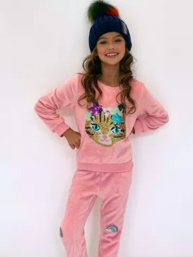 Pretty Kitty Velour Set