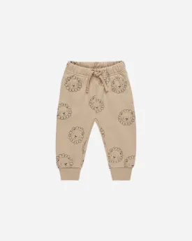 Quincy Mae Relaxed Fleece Sweat Pant - Lions