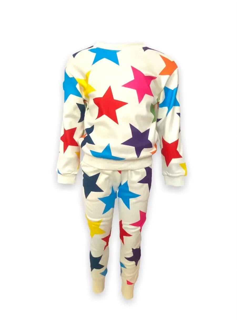 Rainbow Stars Jogger Set