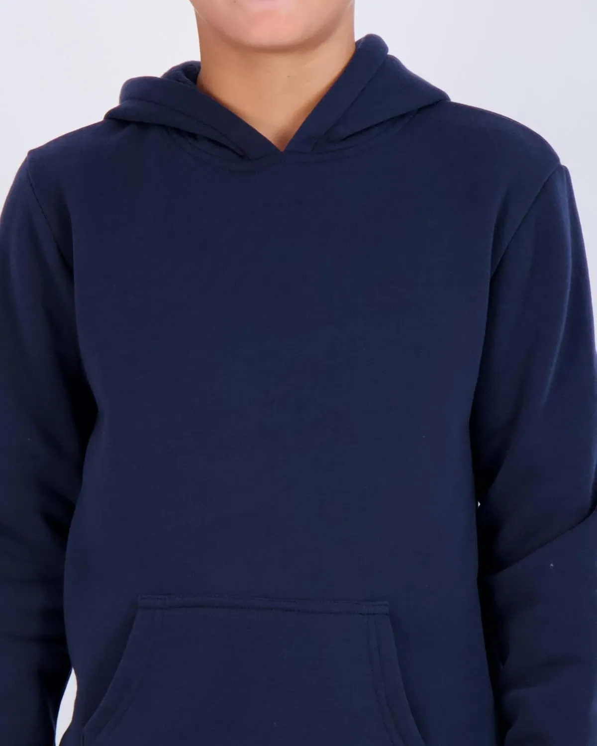 Real Essentials 3 Pack: Youth Fleece Long Sleeve Soft Pullover Hoodie Sweatshirt - Boys & Girls