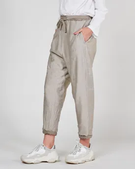 Static Raw Elastic Sweatpant