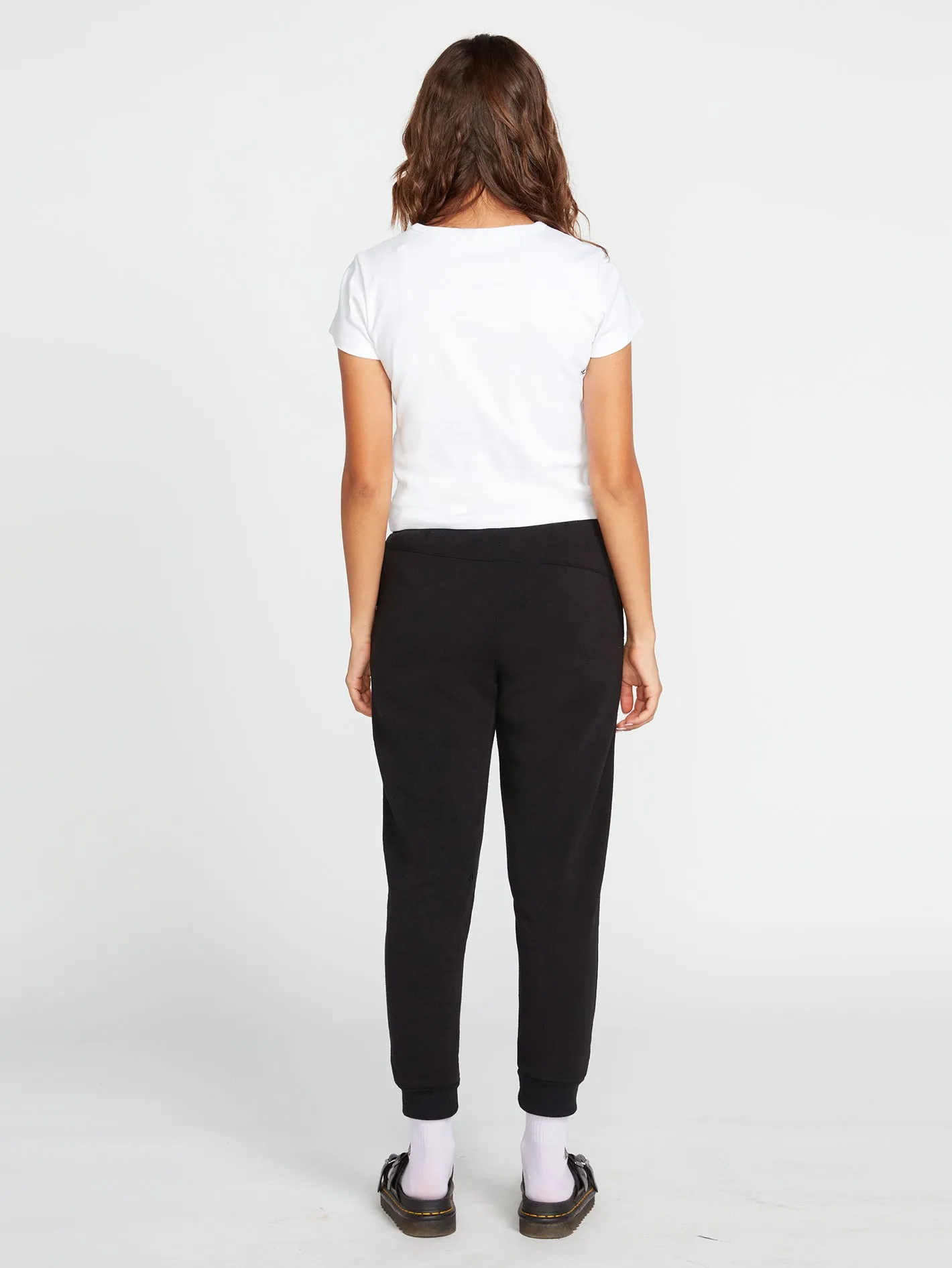 Stone Stackedd Jogger Pants - Black