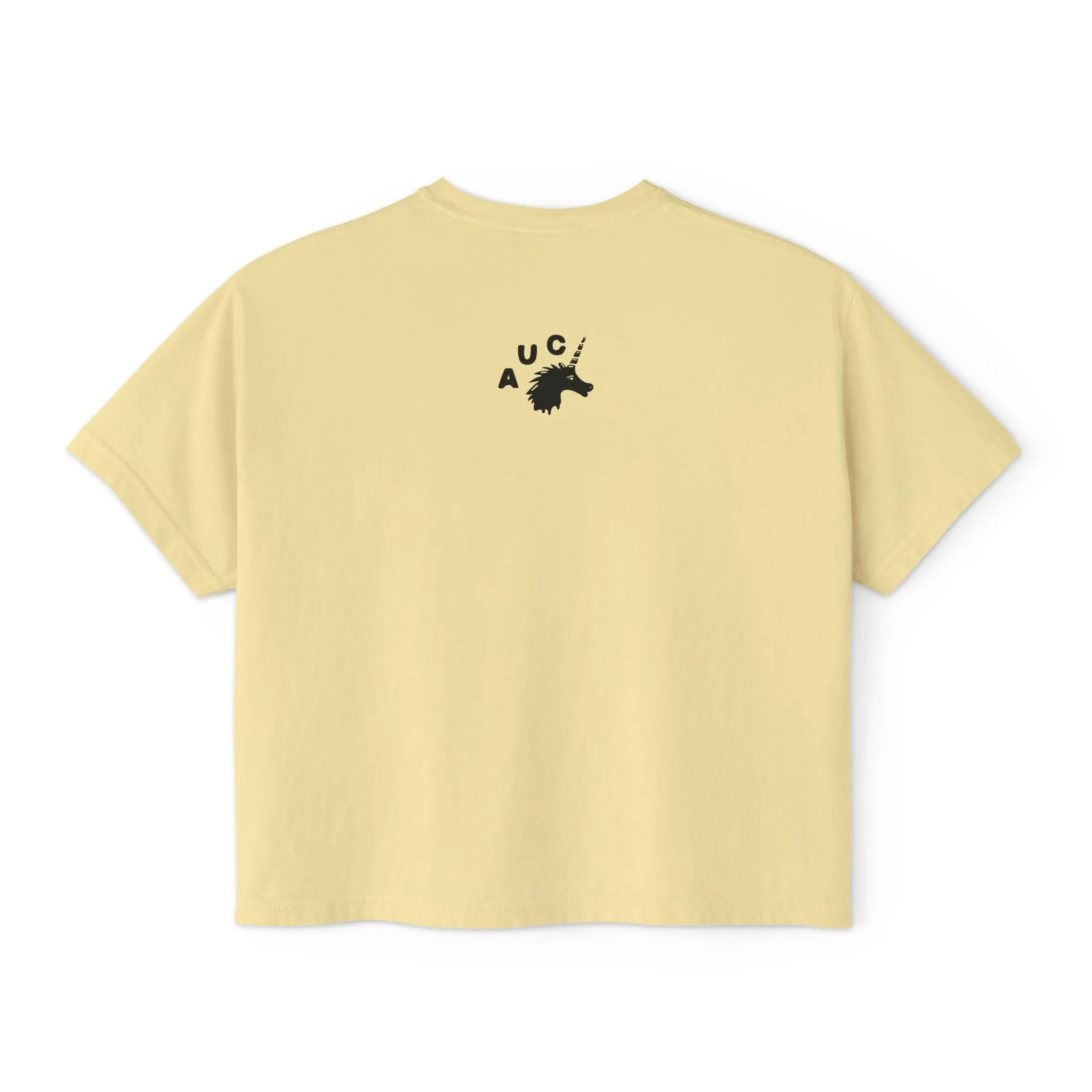 Struggle Bus - Semi-Crop Boxy Tee - Women's